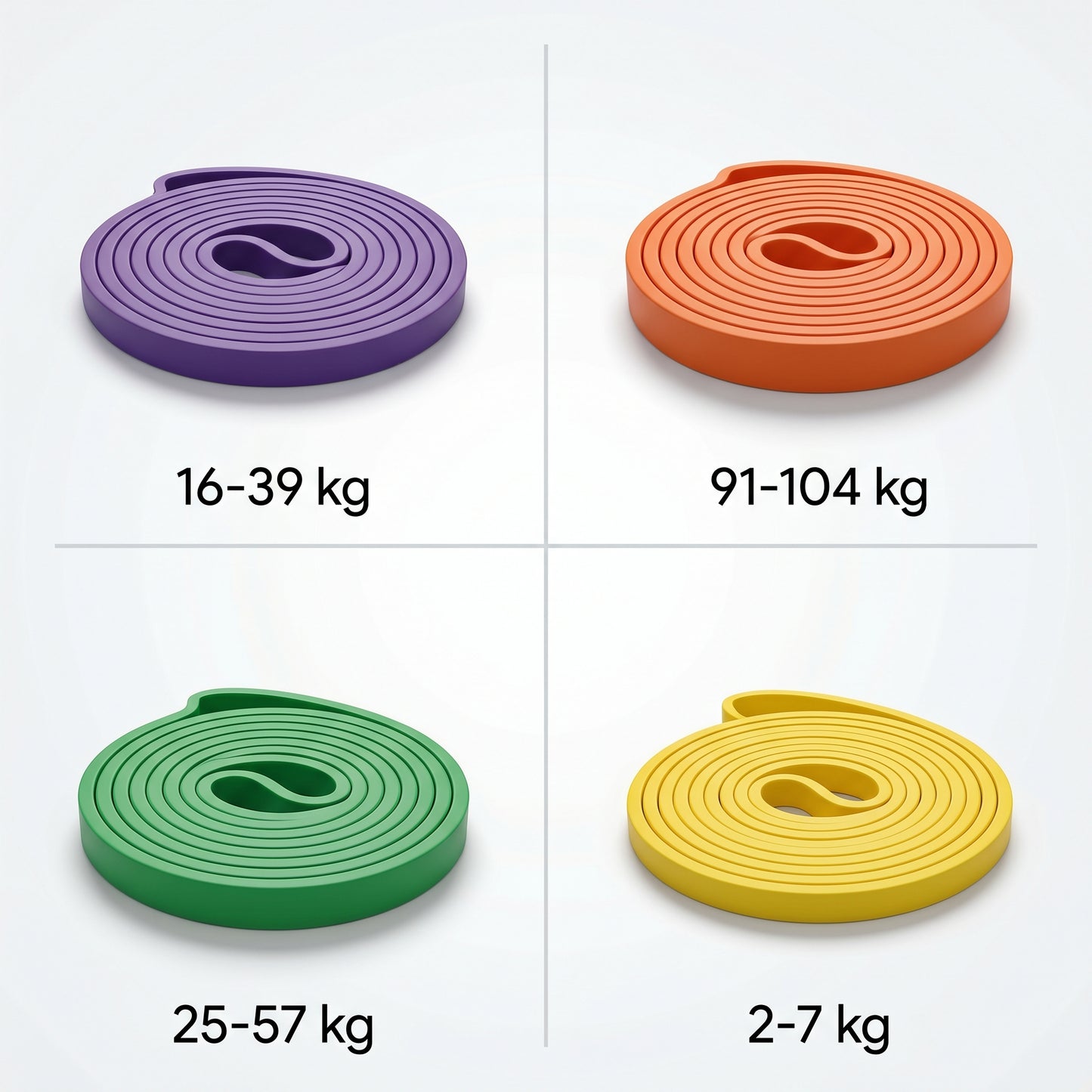 Powerband Motståndsband i TPE – för Pull-ups & Styrketräning