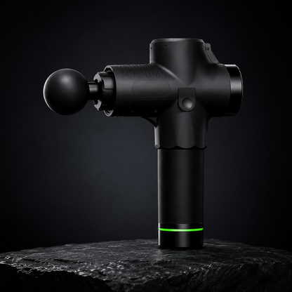 Acrux Pro Massagepistol – Kraftfull Muskelåterhämtning med 6 Massagehuvuden & 30 Hastighetsnivåer