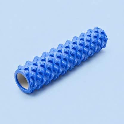 Foam Roller med Räfflad Yta – Djup Muskelmassage & Snabbare Återhämtning