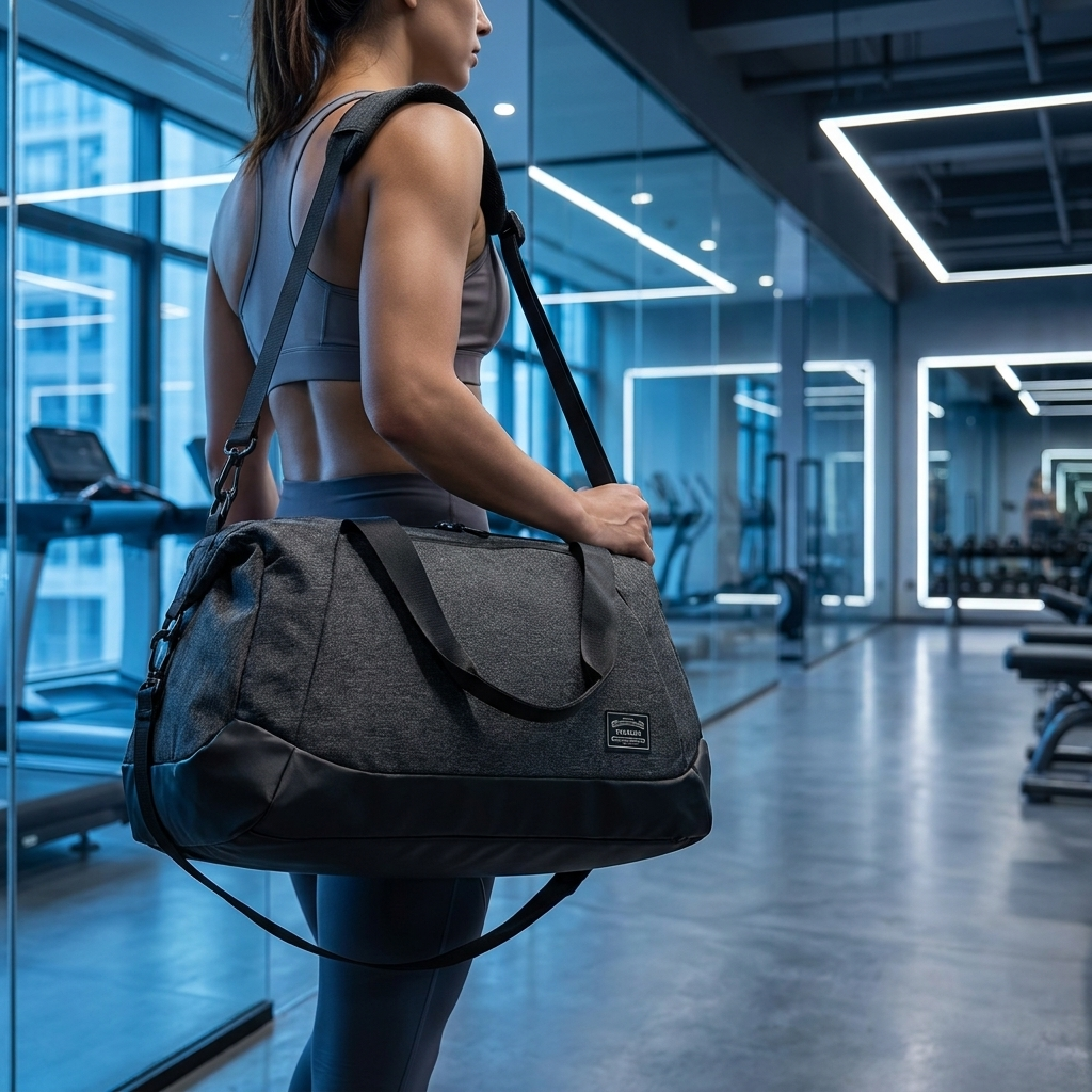 Acrux Multifunktionell Gymväska – Rymlig Träningsväska med Separat Skofack