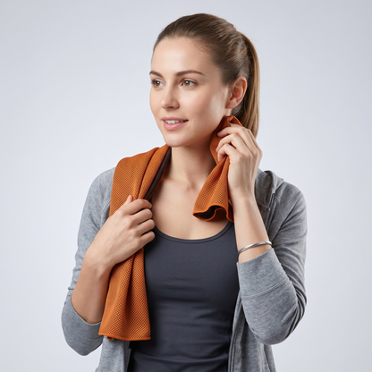 Kylhandduk i Mikrofiber – Omedelbar Svalka för de Hårdaste Passen