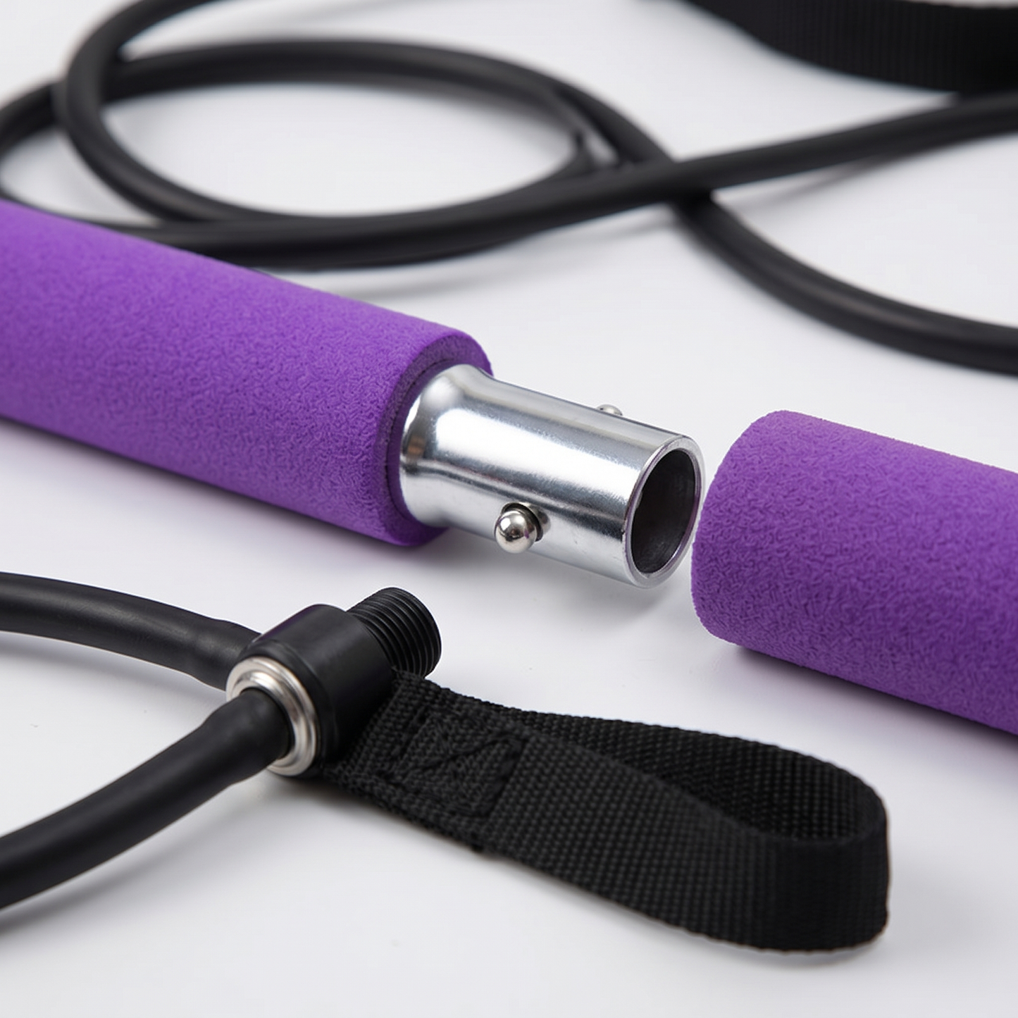 Pilatesbar med Motståndsband – Komplett Hemmaträning i Ett Redskap