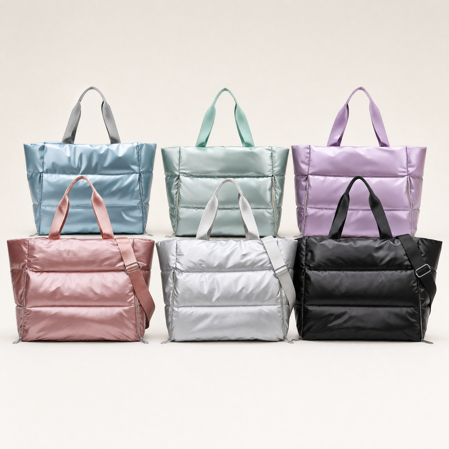CloudBag™ – Vadderad Gymväska med yogamattefäste